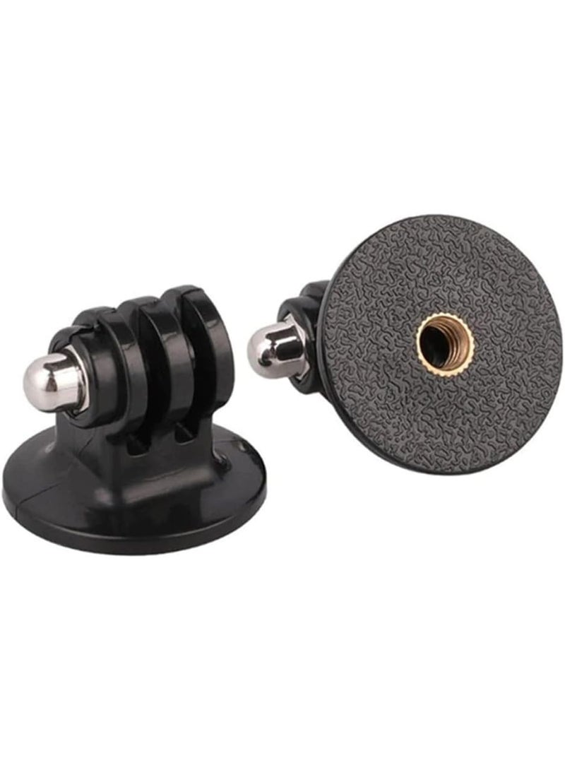 eWINNER Universal Action Camera Mount Adapter for Yi/for Sjcam/for Insta360 X5 X4 X3/for Osmo Action 5 PRO 4 3 /for Fusion/for Hero 13 12 11/10/9/8/7/6/5/Max (3 Pieces) - Image 3
